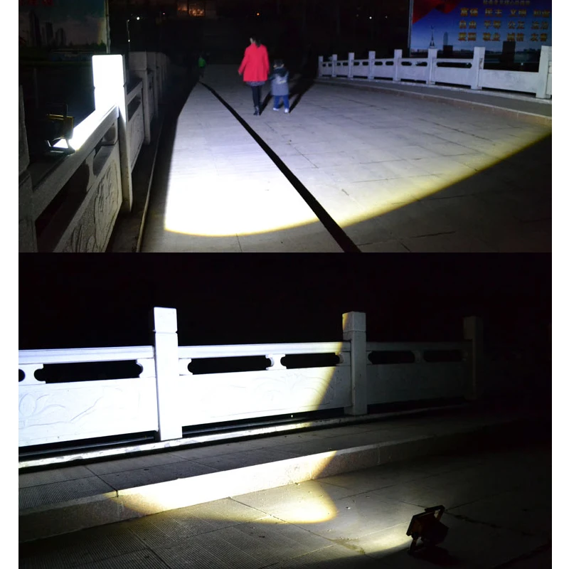 

Rechargable 30W LED Floodlight Outdoor Landscape Lamp