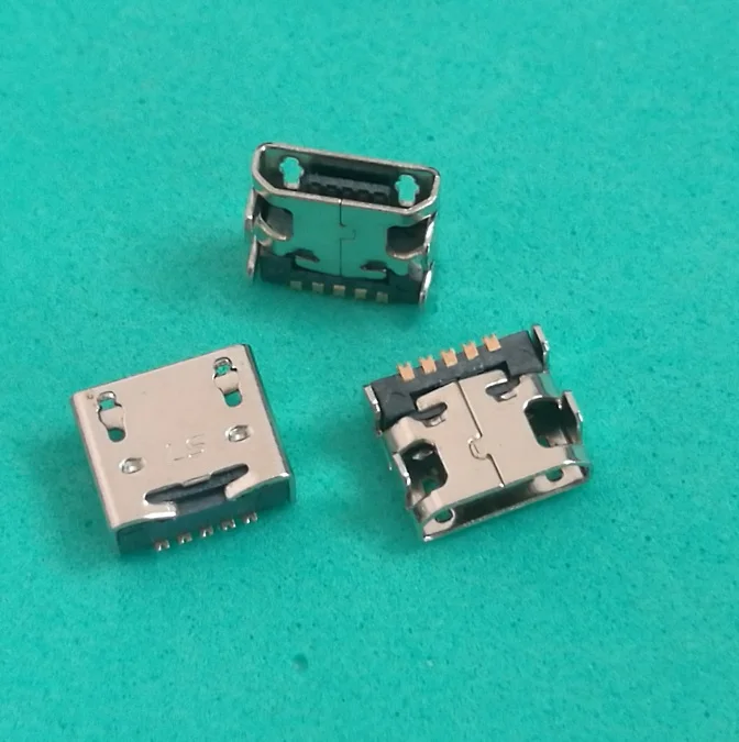 50 шт./лот 5 контактов разъем Micro USB DIP порт для зарядки Google nexus4 LG E400 E610 P700 P705 P880 L7 F180