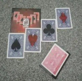 Задний маркер набор карт карта магия иллюзии карты трюки сценическая mental