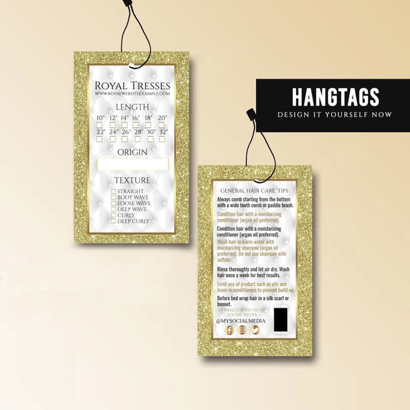 Индивидуальный логотип фирменное наименование волос парики упаковочная бумага