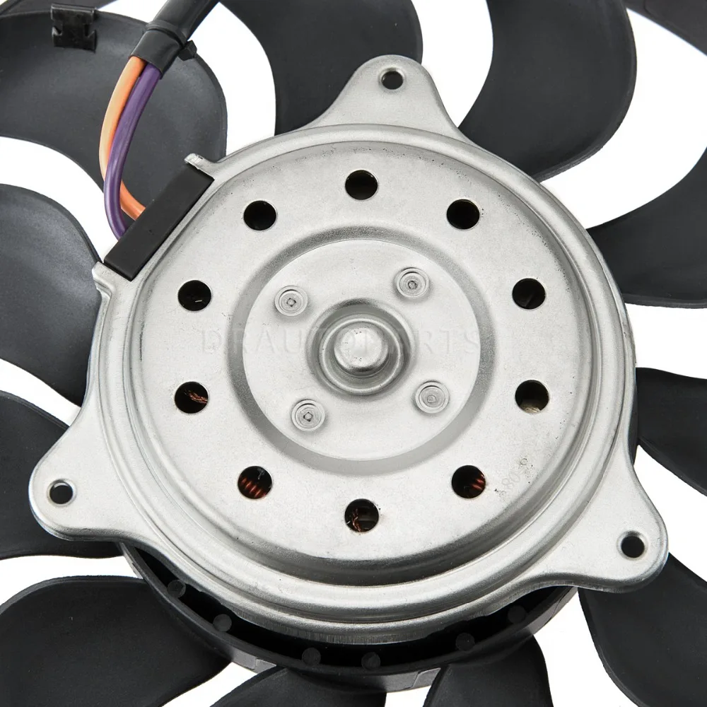 Правый Вспомогательный вентилятор охлаждения двигателя 4F0959455A для A6 C6 05 12 A4 B6 B7 01