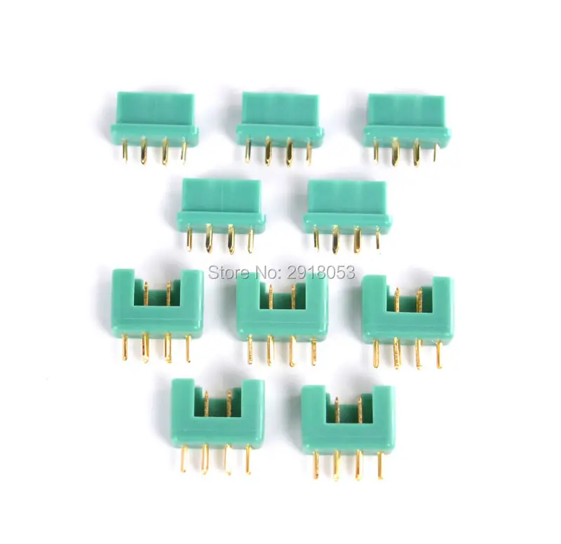 5 пар разъем MPX 24K позолоченный контактный 40Amp RC aeromodelling аксессуары для поля|mpx