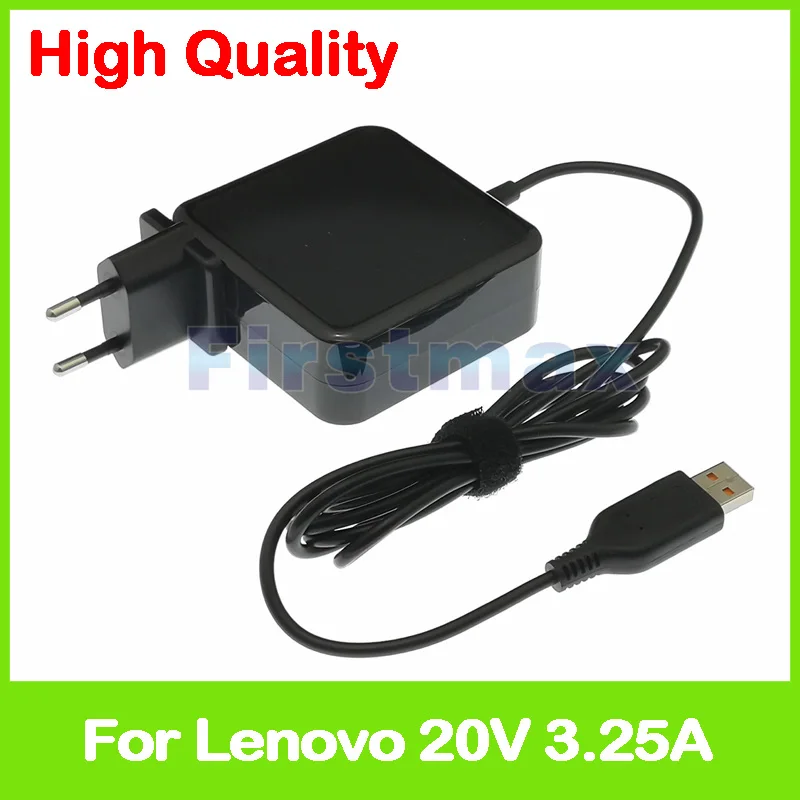 20V 3.25A 65W Ноутбук AC адаптер питания зарядное устройство ADL65WLE 5A10G68679 ADL65WLF 5A10G68689 для