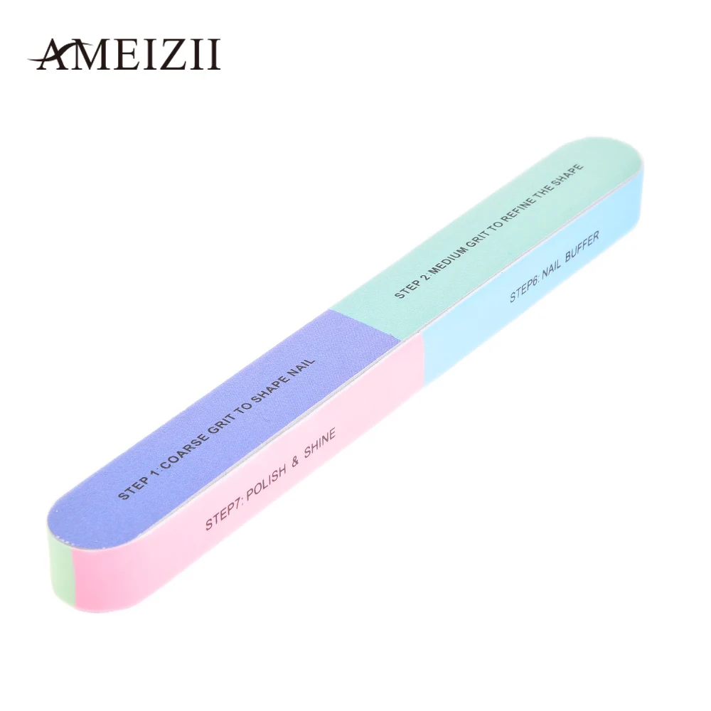 AMEIZII 5 шт./компл. пилочка для ногтей Полировщики кисть советы прочный Полирующий
