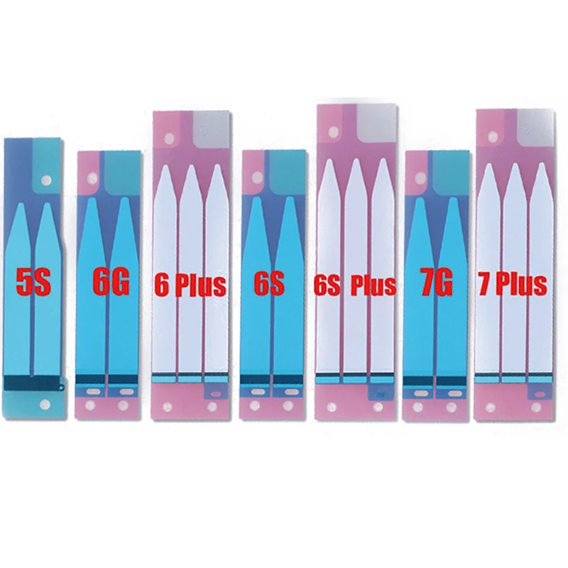 10 шт. батарея клейкая наклейка для iPhone 6 6S Plus 7 8 Plus X XR XS MAX 5 5S 3 м двойная лента Потяните путешествие клей запасные части