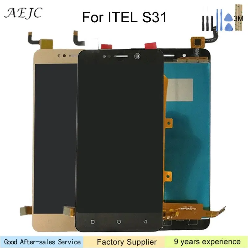 Для Itel S31 S32 ЖК дисплей с сенсорным экраном Digtizer сборка Замена для экран 3M