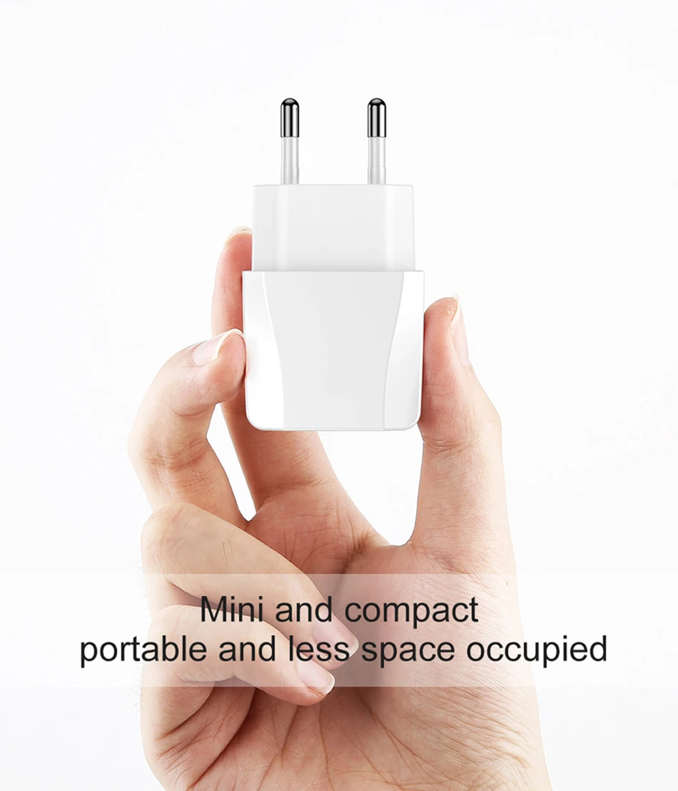 USB зарядное устройство 5 В/2,4 А для iPhone 11 8 7 X XS samsung Galaxy S9 S10 LG Xiaomi iPad Smart USB настенное зарядное устройство двойное зарядное устройство для мобильного телефона