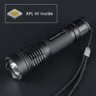 Светодиодный индикатор Convoy M1 Cree XPL HI LED, пластина DTP, Бискотти 7135*8, гладкий отражатель, фонарик 18650 фонарь