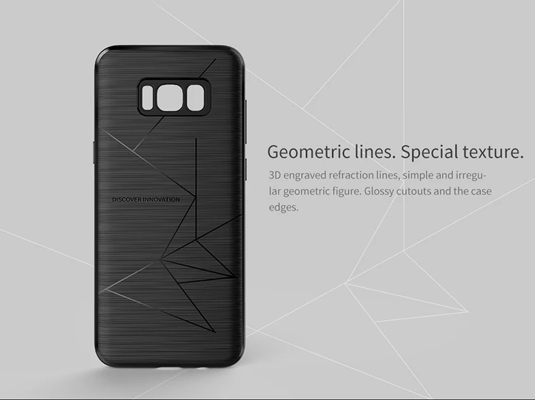 Для Samsung Galaxy S8 Nillkin Magic чехол подходит для магнитного автомобильного держателя Роскошный натуральный ТПУ для Samsung Galaxy S8 телефонные чехлы