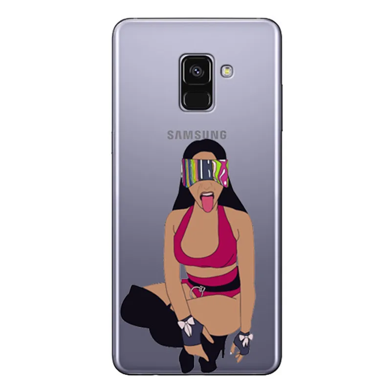 Nicki Minaj минха раинья римские Zolanski Macio ТПУ силиконовый чехол Капа para samsung A3 A5 A6 A8 A7 J3 J5 J7 Coque основа Casos - Цвет: TPU