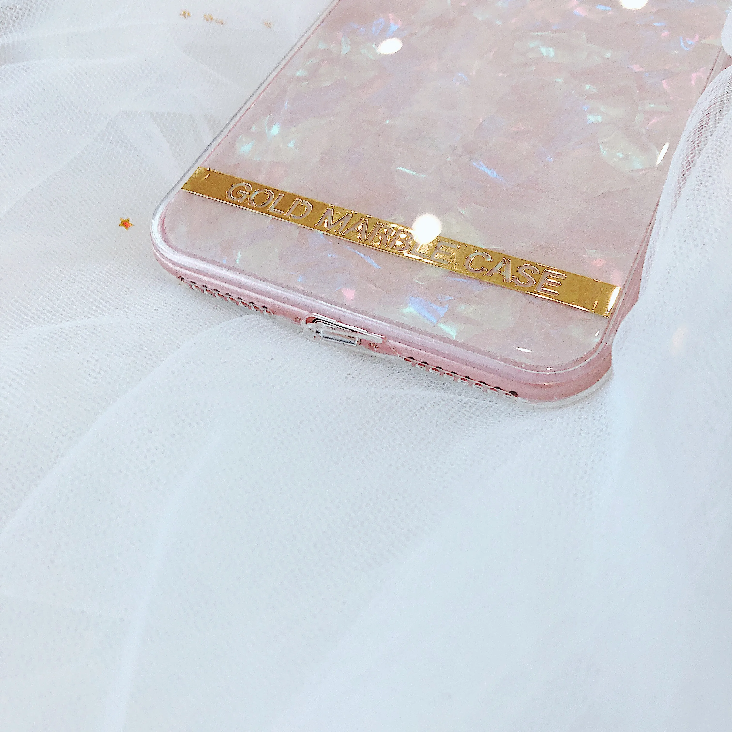 PEIPENG блестящий золотой мраморный чехол для телефона iPhone 7 8 6 6s Plus мягкий из ТПУ X XS