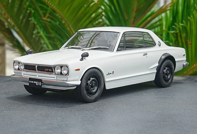 Triple9 1/18 масштаб Nissan Skyline GT-R KPGC10 белый Литье под давлением модель автомобиля игрушка