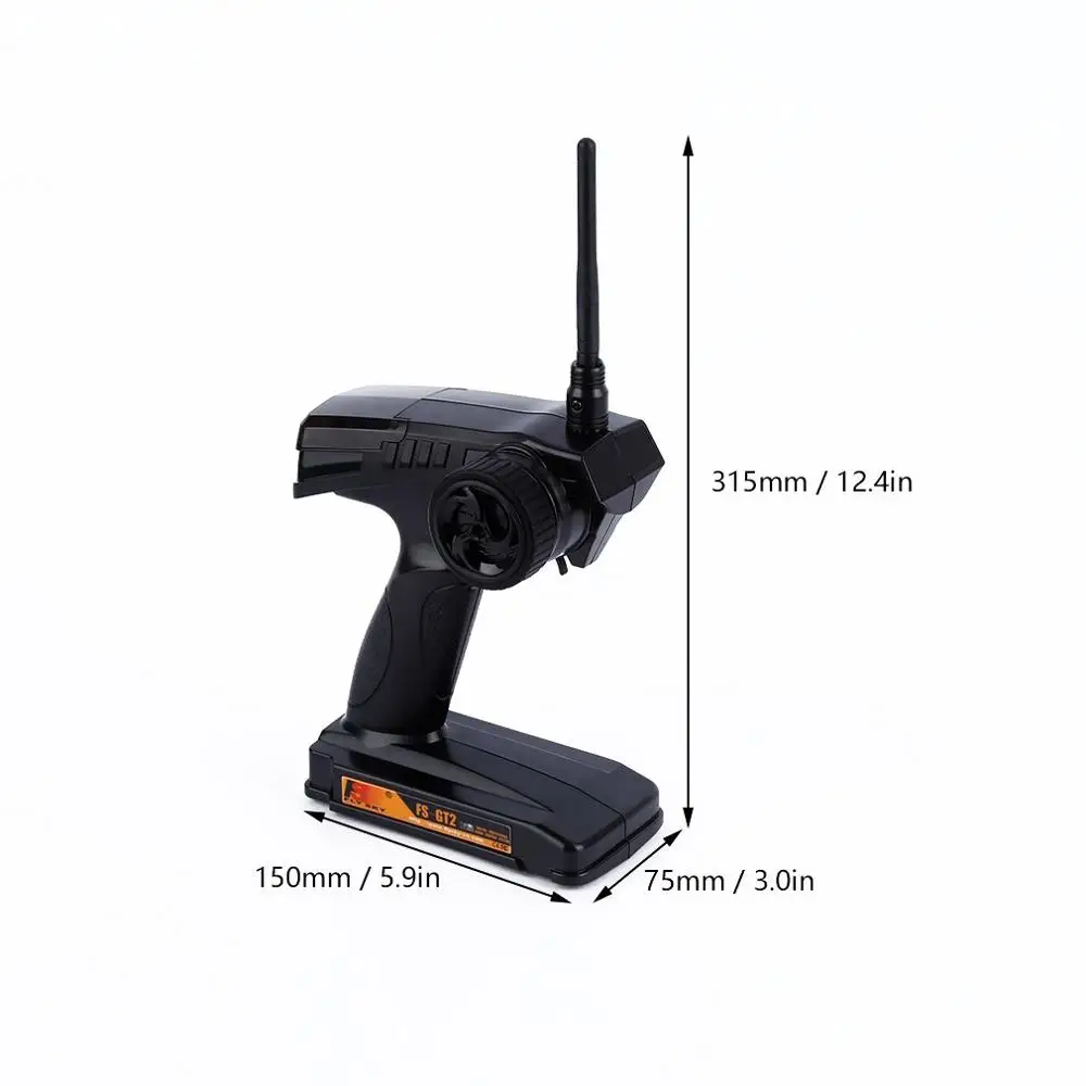 FLYSKY FS GT2 2CH 2.4 GHz Radio Remote Control Transmitter and Receiver RC Car Boat NEW | Игрушки и хобби