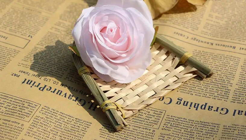 High Pink Искусственные цветы дешевые розы головы шелковые цветы для свадебного украшения домашнего офиса вечерние украшения DIY поддельные бутоны - Цвет: High Pink