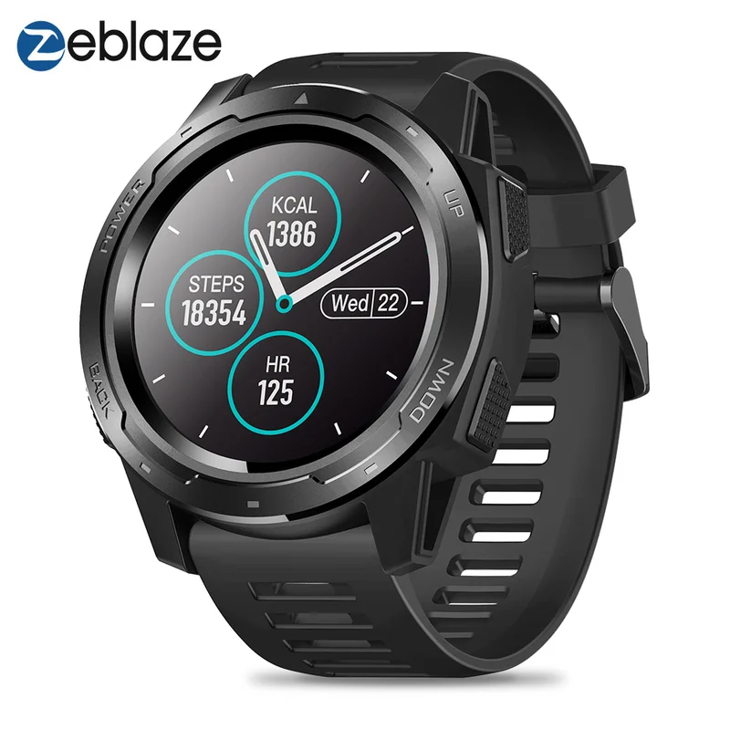 Zeblaze VIBE 5 гибридные Смарт-часы мужские 50 м водонепроницаемые спортивные Шагомер наручные часы монитор сердечного ритма умные часы
