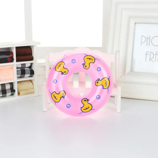 9CM swim ring 5 см парусиновая обувь для 1/6 BJD кукольная модная мини обувь кукольная обувь для России DIY кукла ручной работы аксессуары - Цвет: 9CM swim ring