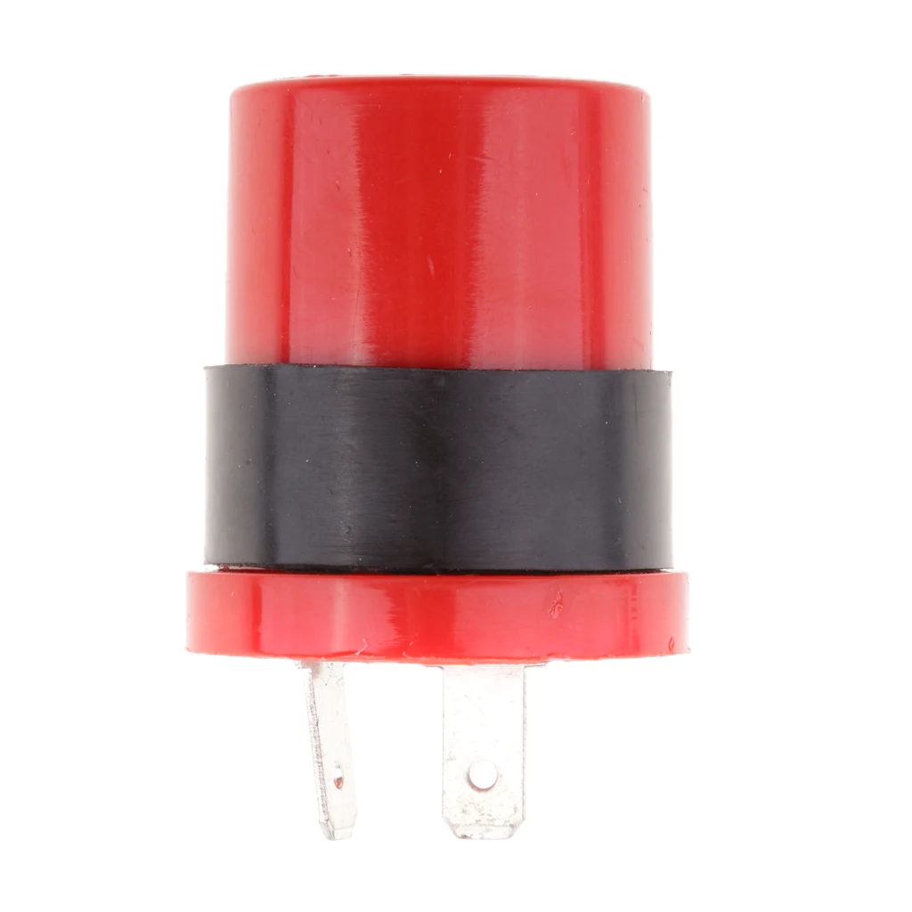 

DC12V 2 Pin Motorcycle Turn Signal Light Indicator Flasher LED Blinker Relay Beeper