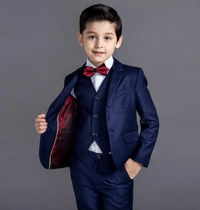 Блейзер для мальчиков черный/темно-синий 5 шт. |