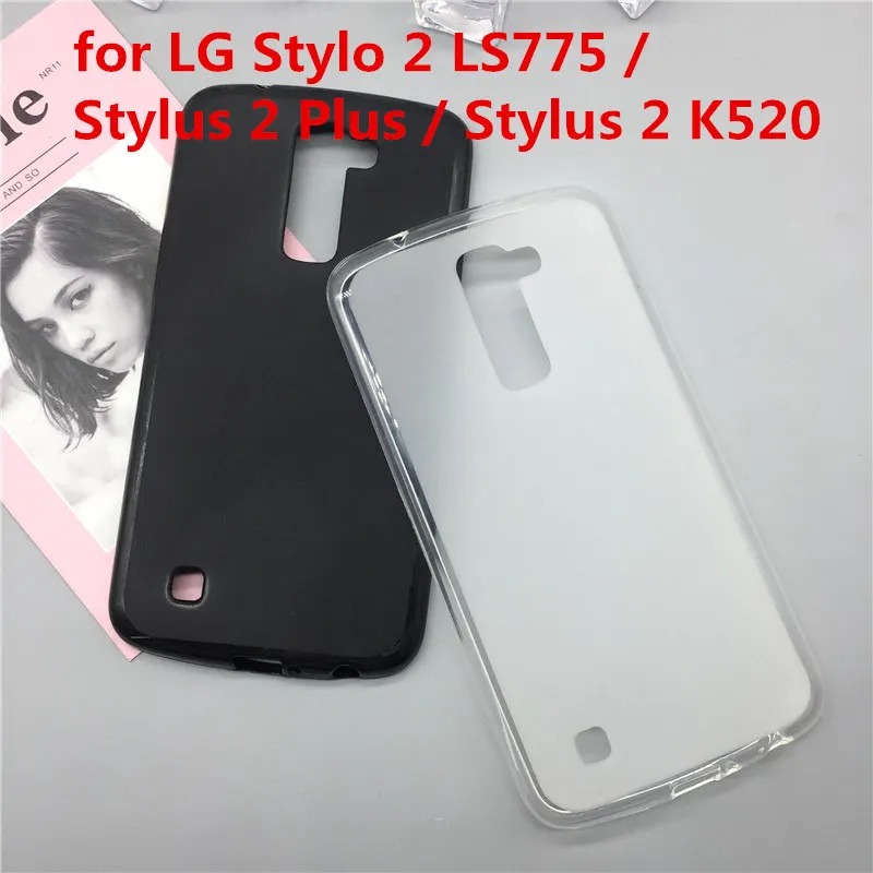 ТПУ чехол для телефона Чехлы для LG Stylo 2 LS775/Stylus 2 Plus/Stylus 2 K520 матовый Мягкий силиконовый чехол