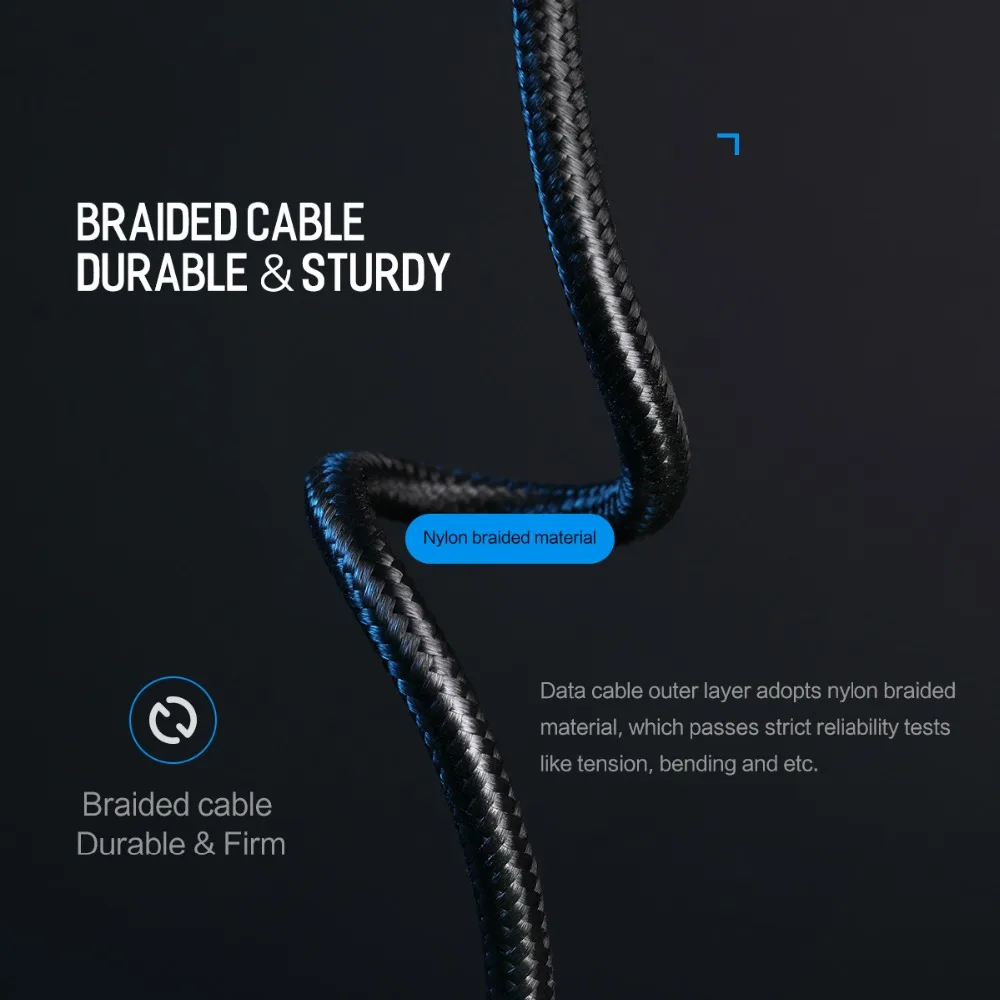 ROCK 2.4A USB кабель для iPhone кабель MFi сертифицирован для быстрой зарядки Lightning для iPhone XS Max XR X 8 7 6 5 Plus iPad iOS