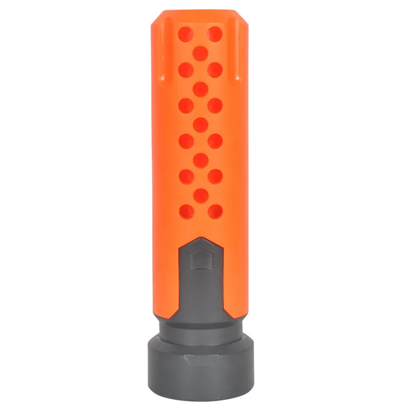 Silencer Orange Аксессуары для Nerf универсальные совместимые мягкие пули в сборе детали снайперский пистолет Элитный прицел для Nerf пистолет - Цвет: Silencer Orange