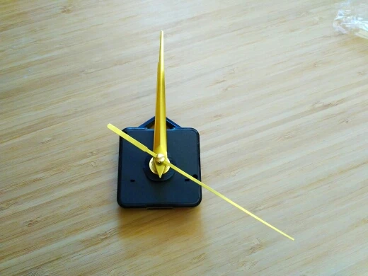 Новые горячие части часов простые золотые стрелки DIY кварцевые настенные часы большие Reloj De pared механизм замены Горячая Новинка