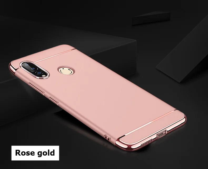 Чехол для Huawei P30 чехол lite Pro ТПУ Жесткий съемный с металлическим покрытием цвета