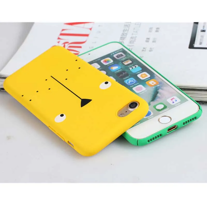 Jiban милый мультфильм животных Собака Крокодил Жесткий корпус телефона