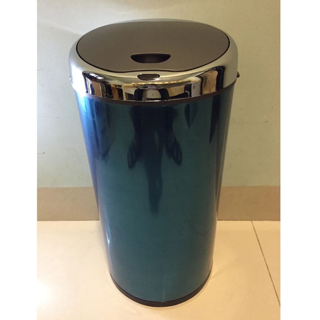 Мусорное ведро с датчиком на 15 литров инфракрасное мусорное из нержавеющей