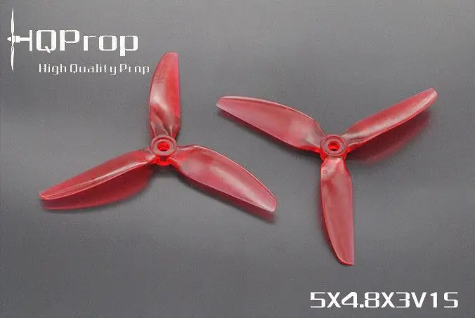 Hqprop Пропеллеры 5 &quot* 4.8&quot * 3 &quot-V1S CW КНО Mini Дрон FPV-системы гонки MultiCopter 25 Наборы для