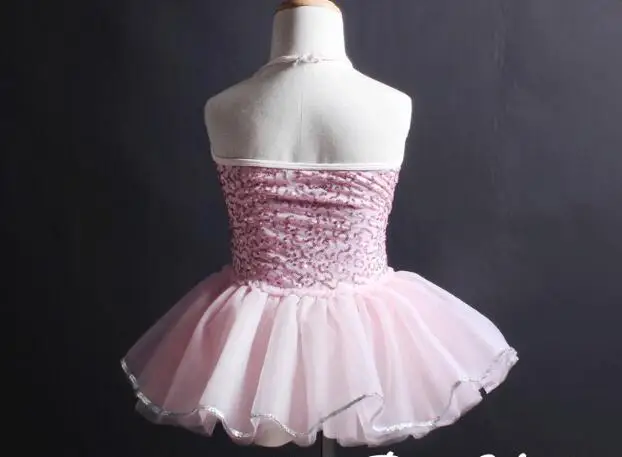 Балетные костюмы для девочек балетная одежда детей Детские платья розовый