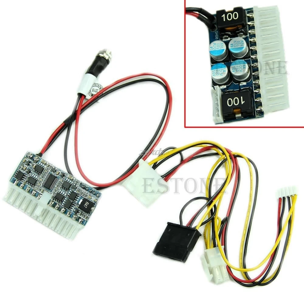 DC 12 В 160 Вт 24Pin Pico ATX переключатель PSU авто для Mini ITX модуль питания высокого качества и Прямая поставка