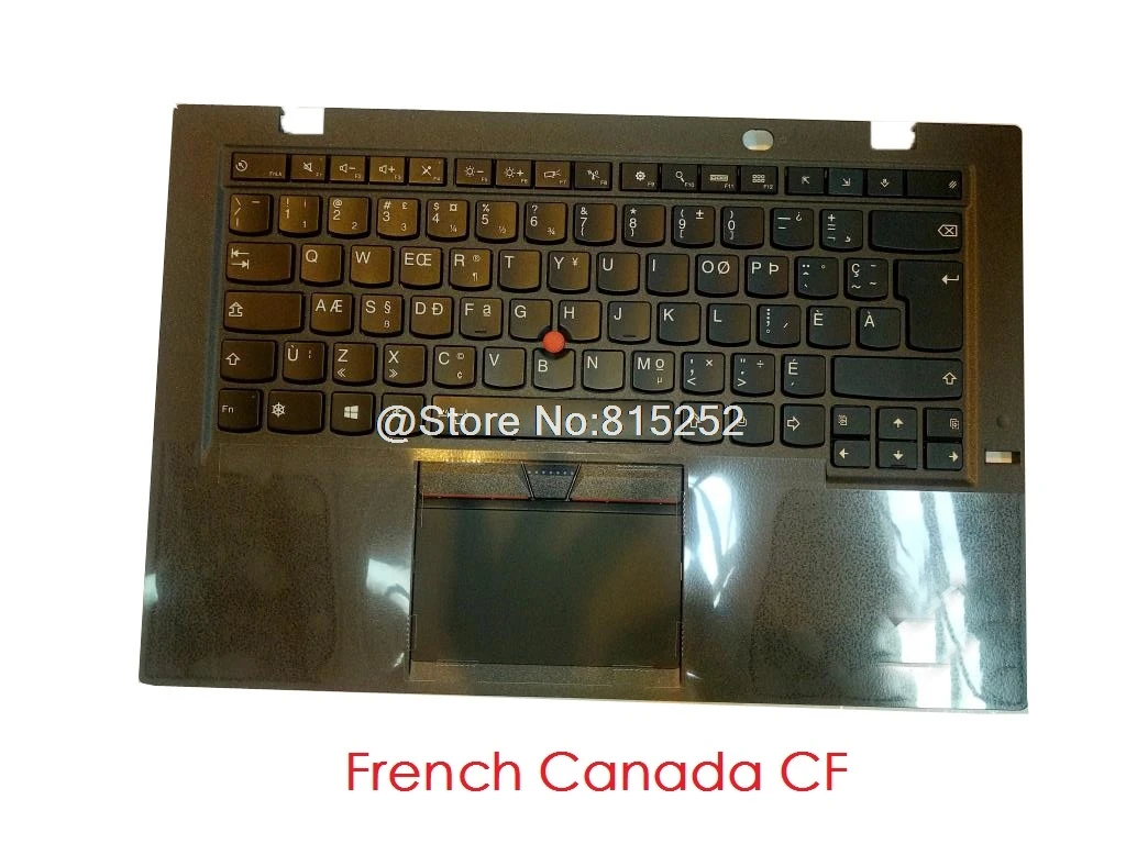 Упор для рук клавиатура для lenovo для ThinkPad X1 Carbon 3rd французский Канада CF норвежский NOR Slovakia SK Greece GK Сенсорная панель
