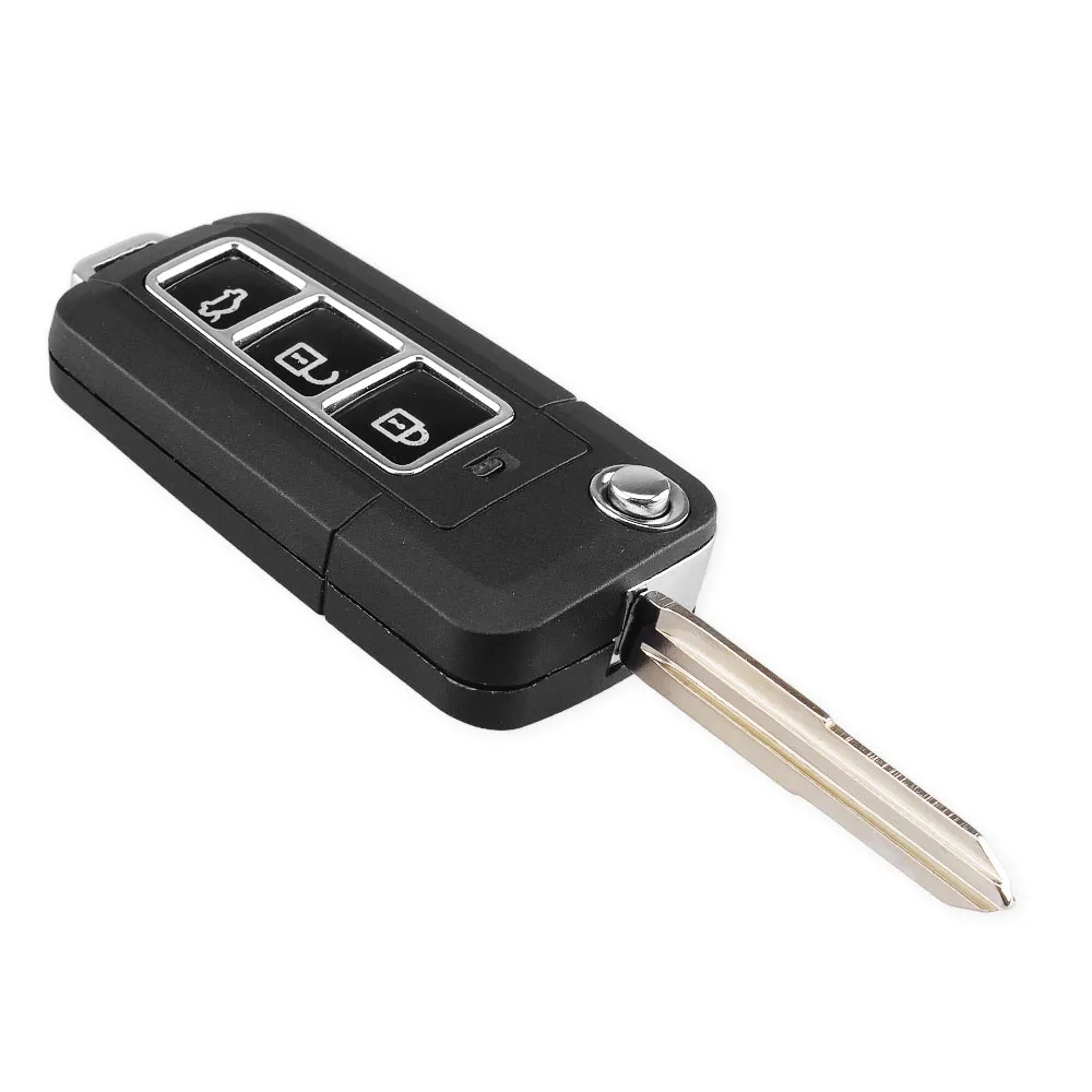 KEYYOU для Kia Sportage Forte Cerato Carens Автомобильный ключ 2/3/3 + 1 кнопка модифицированный