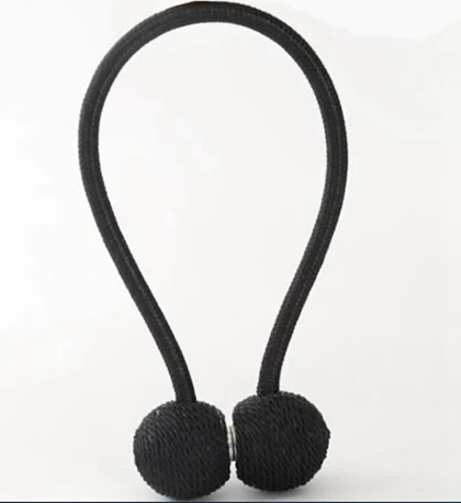 Curtain Tieback12 Шторы кольца для галстуков круглые пряжки Европейский Краткая Плетеный Магнит подхват для штор Магнитная занавеска держатель аксессуары для домашнего декора - Цвет: Curtain Tieback12
