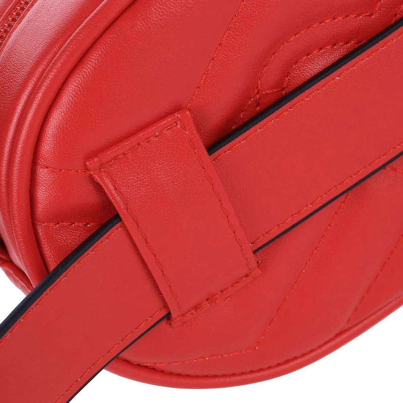 

SWDF 2021 New Bags Women Pack Waist Bag Women Round Belt Bag Luxury Brand Leather Chest Handbag Crossbody Shoulder Bag Purse