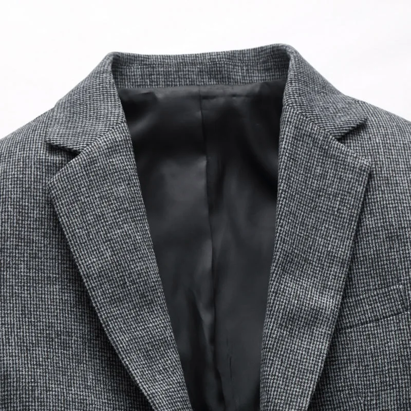 

2019 New Arrival Men Blazer Fashion Slim Smart Casual Blazers Men Size M-3XL