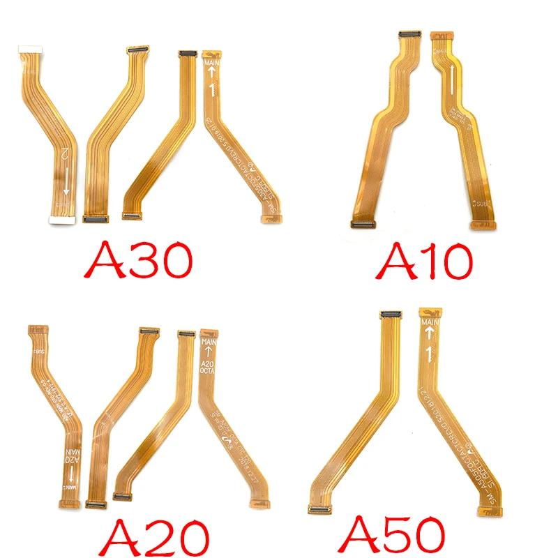 Основной материнская плата Flex кабель для samsung A10 A20 A30 A50 A7 A750 A750F A920 A920F запасные части