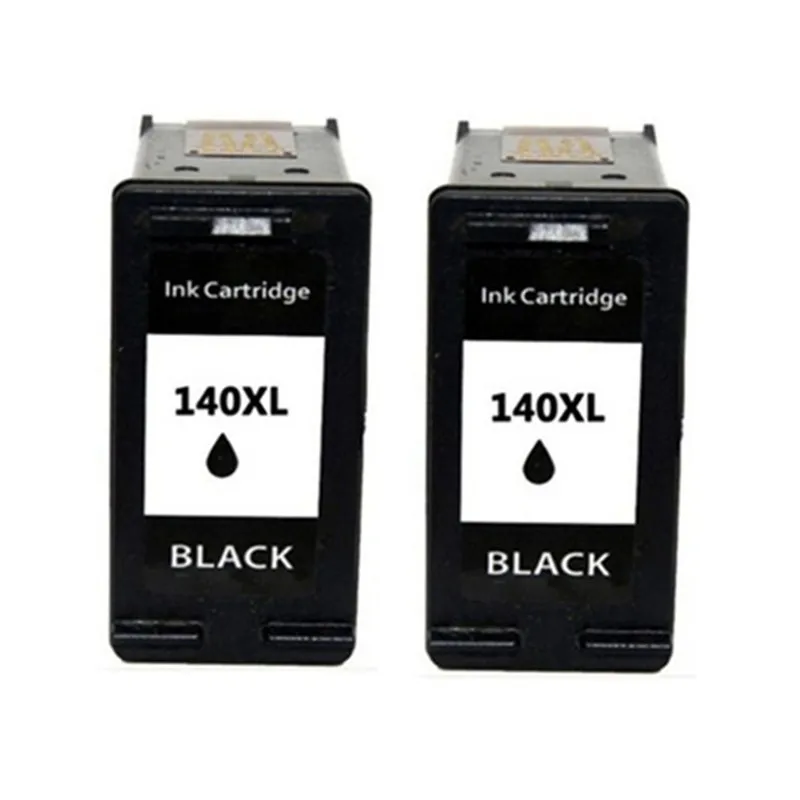 2pcs 140xl Совместимые картриджи для hp 140 141 140xl 141xl с чернилами hp Deskjet D4245 D4260 D4263 D4268 D4360 D4363 D4368 картридж для принтера - Цвет: 2pcs 140xl