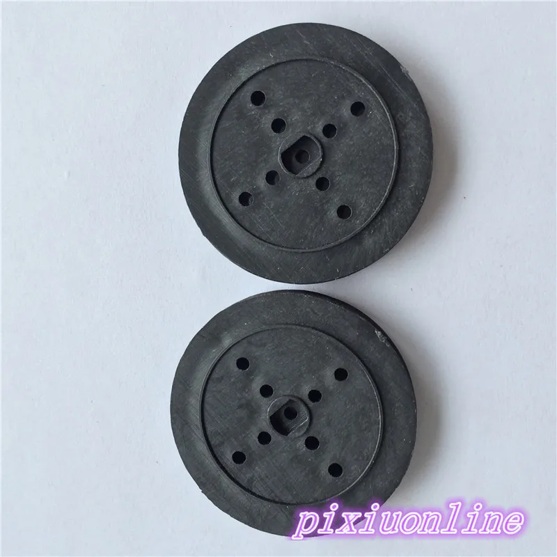 10 шт. K009Y 36 мм черный пластиковый ремень модель приводное колесо DIY игрушки Робот