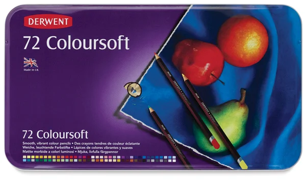 Распродажа! Британский derfued имеет rhyme цветной карандаш 72 цвета в жестяной
