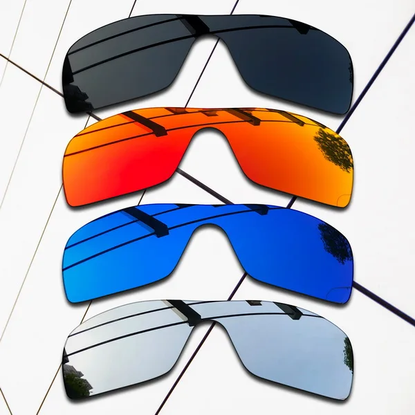 All-Polarized 4 Pics E.O.S поляризованные Сменные линзы для солнцезащитных очков Оукли Batwolf-разнообразие цветов - Цвет линз: All-Polarized 4 Pics