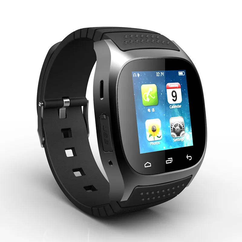 Роскошные Модные Смарт-часы M26 Android с шагомером Bluetooth спортивные циферблатом SMS