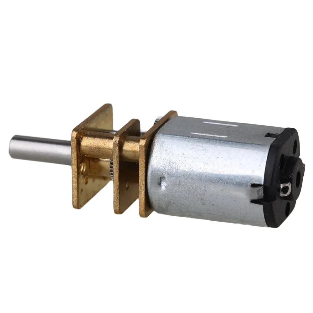 12 мм Серебряный GA12-N20 1000 об/мин миниатюрный металлическая электрическая 3V DC Шестерни мотор Шестерни колеса с 10 мм Выход вал