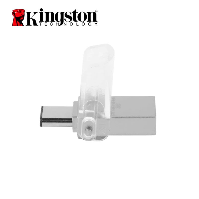 USB флеш-накопитель Kingston оригинальный DataTraveler Micro Duo 3C 64 ГБ 32 128 3 1 для ПК телефон с