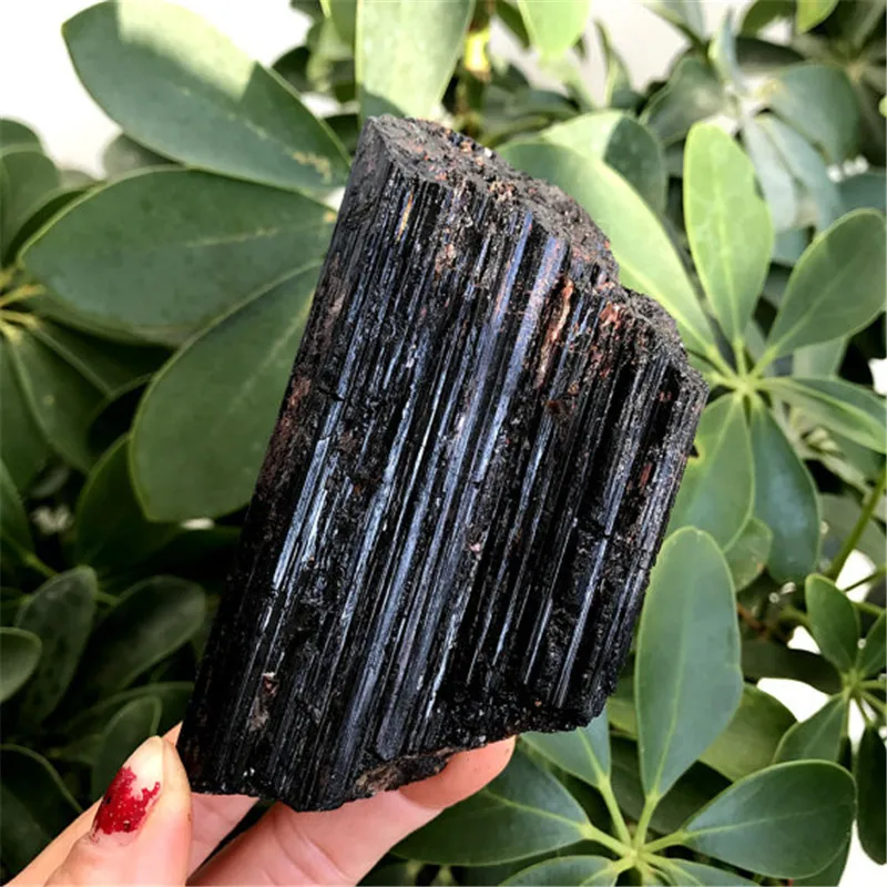 Горячая Распродажа 100% натуральный черный турмалин Schorl Reiki исцеляющая энергия