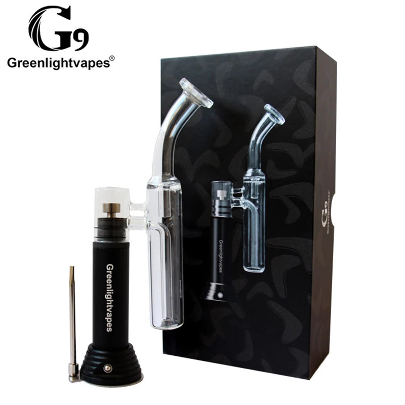 Greenlightvapes G9 мини Henail испаритель курительное устройство стекло водопровод enail henail портативный сухой травы dab установка с dab инструмент