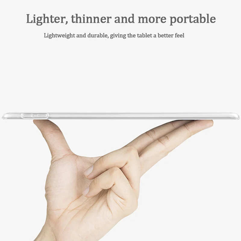 Мягкие силиконовые Чехлы для iPad Pro 11 противоударный прозрачный ТПУ чехол 2018 Gen 6th 9