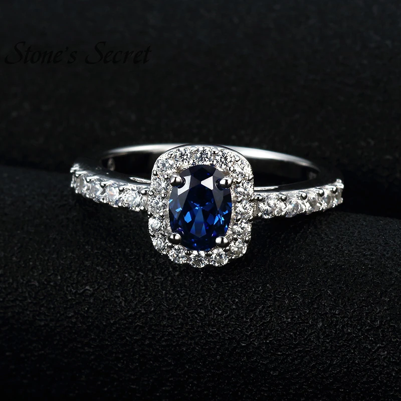 Classic Design Created Tanzanite Ring 925 Sterling Silver Wedding Jewelry for Women New Fashion | Украшения и аксессуары