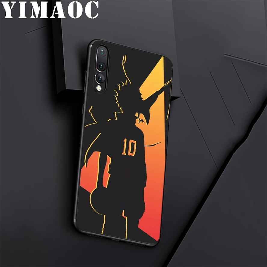 YIMAOC Haikyuu Nekoma Soft Silicone Case For Huawei Honor Mate 10 P20 P10 P9 P8 P Smart Y6 6A 7A 7X 7C Lite Pro 2017 2018 |